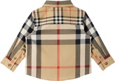 Thumbnail for your product : Burberry Baby Beige Patchwork Check Shirt