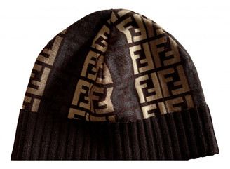 Fendi Brown Wool Hats & pull on hats - ShopStyle