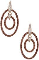 Thumbnail for your product : Charriol Celtique Diamond Oval Orbital Drop Earrings - 0.6 ctw