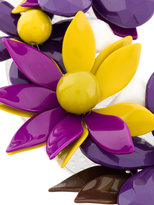 Thumbnail for your product : P.A.R.O.S.H. flower plate necklace