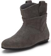 Thumbnail for your product : Shoebox Shoe Box Suede Flat Ankle Boots Grey