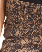 Thumbnail for your product : Style&Co. Skinny Snakeskin-Print Jeans