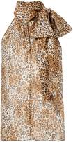 Thumbnail for your product : Saint Laurent leopard print blouse