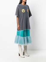 Thumbnail for your product : Viktor & Rolf Wink 'N' Kiss tulle layered T-shirt