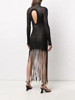 Thumbnail for your product : Antonella Rizza Knitted Fringed Dress