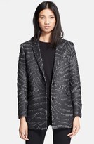 Thumbnail for your product : The Kooples Textured Zebra Jacquard Coat