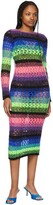 Thumbnail for your product : AGR Multicolor Knit Stripe Maxi Dress