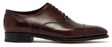 Thumbnail for your product : John Lobb Alford Museum Leather Oxford Shoes - Burgundy
