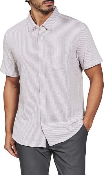 7 Diamonds Men's Keaton Button Up Shirt 3XLarge Desert