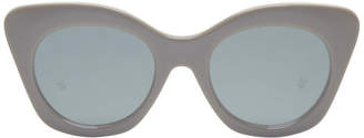 Thom Browne Grey TB 508 Cat-Eye Sunglasses