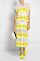 Thumbnail for your product : Lemlem Bezez striped cotton-blend gauze dress
