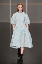 Thumbnail for your product : Cecilie Bahnsen Libby linen-blend midi dress