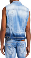 Thumbnail for your product : DSQUARED2 Men's Classic Distressed Denim Vest
