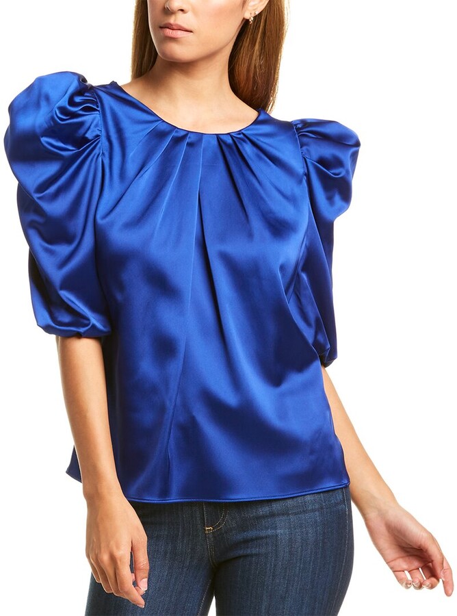 Posh Couture Elbow Sleeve Top ShopStyle