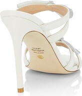 Thumbnail for your product : Stuart Weitzman Leather Bow Mules