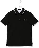 Thumbnail for your product : Boss Kids embroidered logo polo shirt