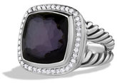 Thumbnail for your product : David Yurman Albion Ring with Black Orchid and Diamonds