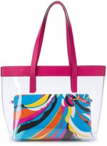 Thumbnail for your product : Emilio Pucci Junior Clear Logo Shoulder Bag
