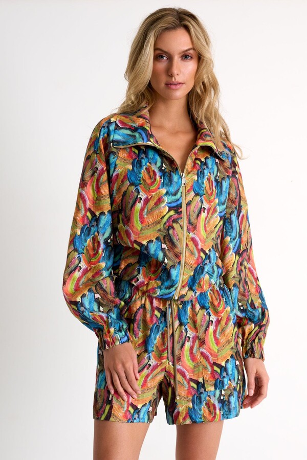 Shan Linen Puffer Jacket