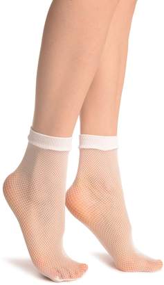 LissKiss Fishnet Ankle High Socks - Socks