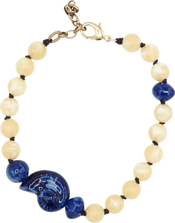Sita Nevado Nautilus Necklace - Blue