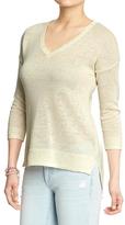 Thumbnail for your product : Old Navy Women's Linen-Blend Pullovers