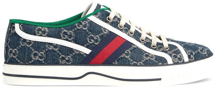 gucci sneakers men blue - >Free Delivery