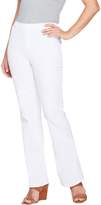 Thumbnail for your product : Halston H By H by Petite Studio Stretch Bootcut Pull-on Pants