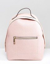 Thumbnail for your product : Yoki Fashion Yoki Croc Effect Backpack With Monochrome Strap