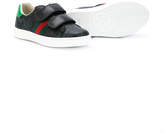 Thumbnail for your product : Gucci Kids Gucci Signature Web sneakers