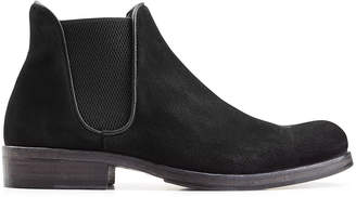 Fiorentini+Baker Suede Chelsea Boots with Leather Trim
