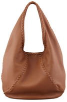 Thumbnail for your product : Bottega Veneta Open Leather Shoulder Hobo Bag, Dark Brown
