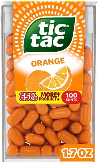 TiCTAC TicTacSingleOrange100ct/1.7oz
