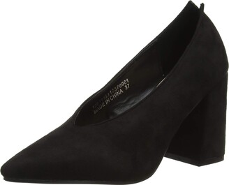 block high heels closed toe