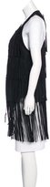 Thumbnail for your product : Thomas Wylde Suede Fringe Vest
