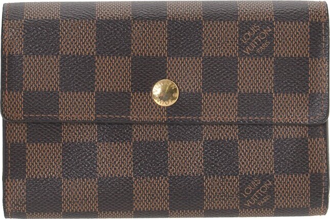 Louis Vuitton Ludlow Brown Canvas Wallet (Pre-Owned)