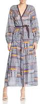 Thumbnail for your product : Lemlem Kente Maxi Wrap Dress