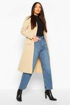 Thumbnail for your product : boohoo Utility Pocket Tie Waist Trench Coat