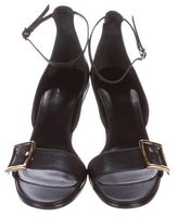 Thumbnail for your product : Tibi Leather Ankle-Strap Sandals
