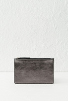 Thumbnail for your product : Warehouse Flat Leather Pouch