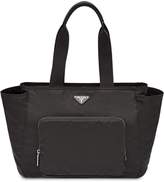 Thumbnail for your product : Prada logo top-handle tote