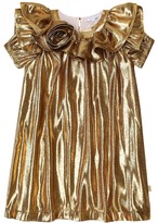 Thumbnail for your product : Marc Jacobs Metallic silk-blend dress