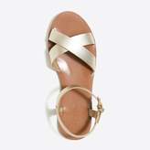 Thumbnail for your product : J.Crew J.Crew Crisscross ankle-strap sandals