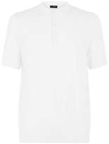 Thumbnail for your product : New Look White Knitted Muscle Fit Polo Shirt