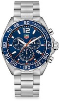 Thumbnail for your product : Tag Heuer Formula 1 43MM Stainless Steel & Aluminum Bezel Quartz Chronograph Bracelet Watch