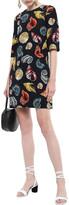 Thumbnail for your product : Dolce & Gabbana Printed Crepe Mini Dress
