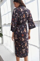 Thumbnail for your product : Urban Outfitters Celestial Print Velvet Robe