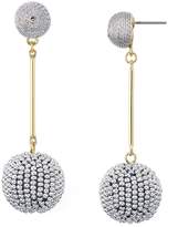 Thumbnail for your product : Aqua Double Drop Earrings - 100% Exclusive