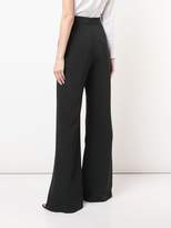 Thumbnail for your product : Brandon Maxwell flared high-waisted trousers