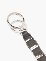 Thumbnail for your product : Loewe Logo-link Leather Key Ring - Black